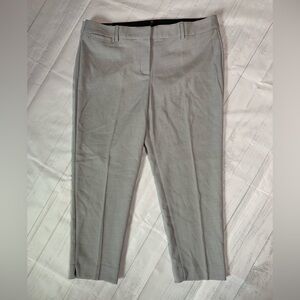 NWT Talbots petite Hampshire dress pants. Ankle. Gray. Size 16P.